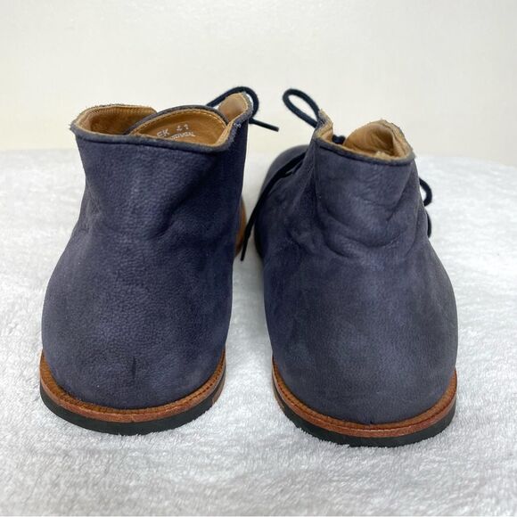 Opening Ceremony Boots M1 Desert Chukka Leather Ankle Lace Blue Size 8.5/42 - Picture 4 of 14